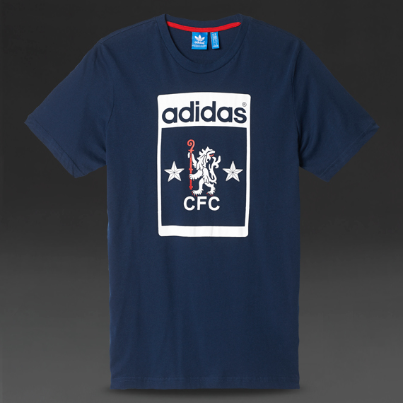 Adidas Originals Chelsea FC Tee Collegiate Navy for Men